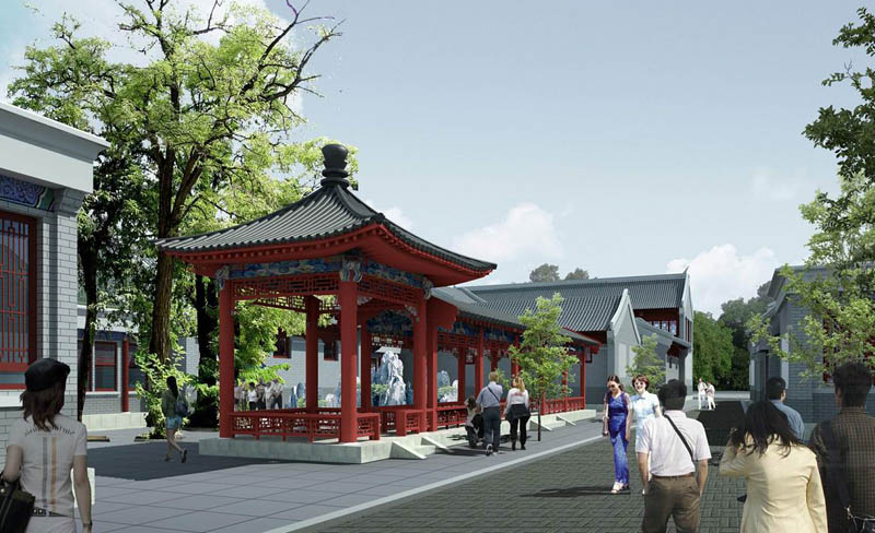 自然旖旎的環境蘊藏生機 南方四合院裝修設計欣賞