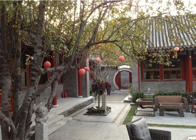 大四合院庭院設計 四合院設計圖片之庭院